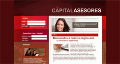 Desktop Screenshot of capitalasesores.com